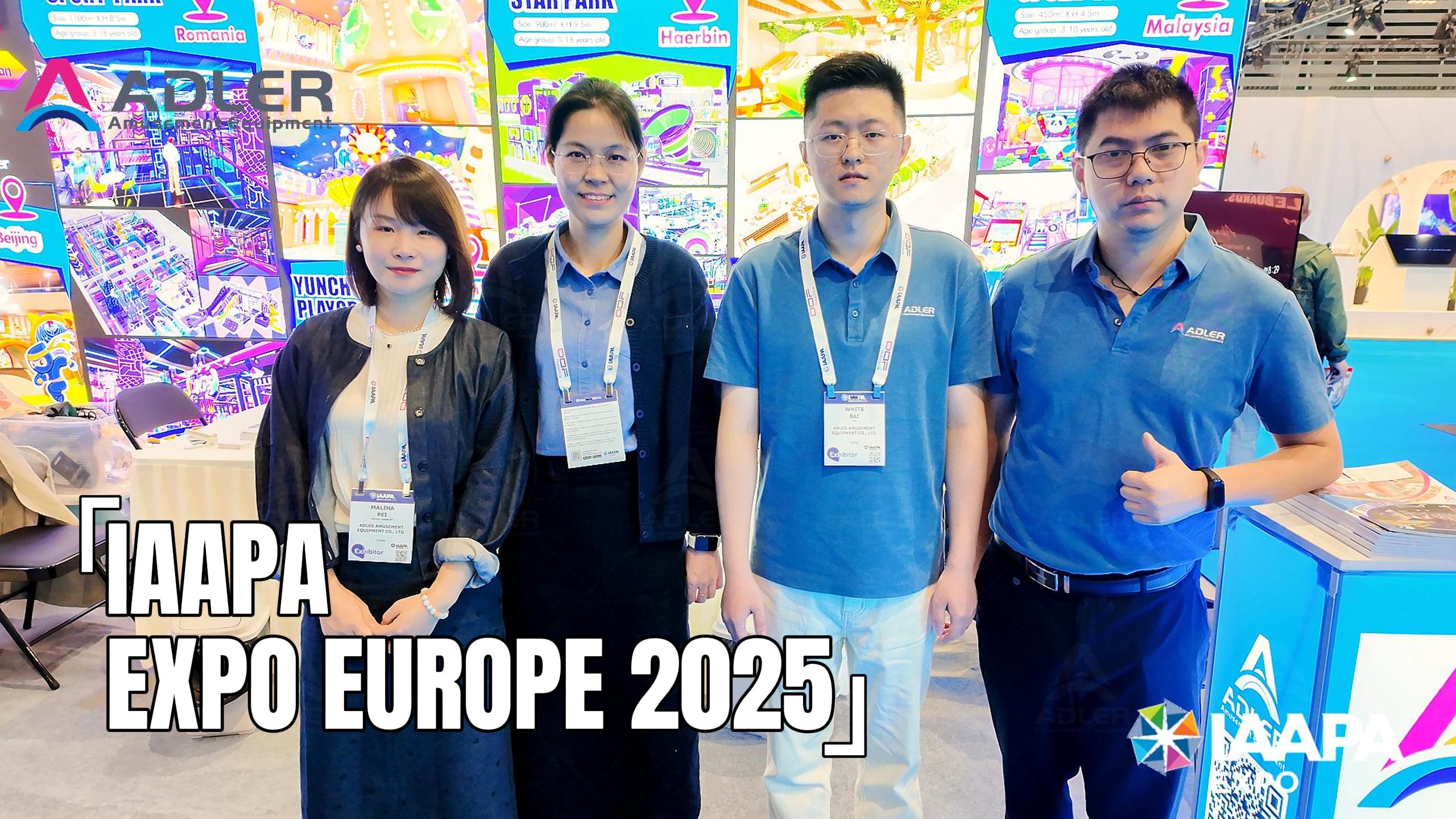 Adler Amusement Shines at IAAPA Europe 2025