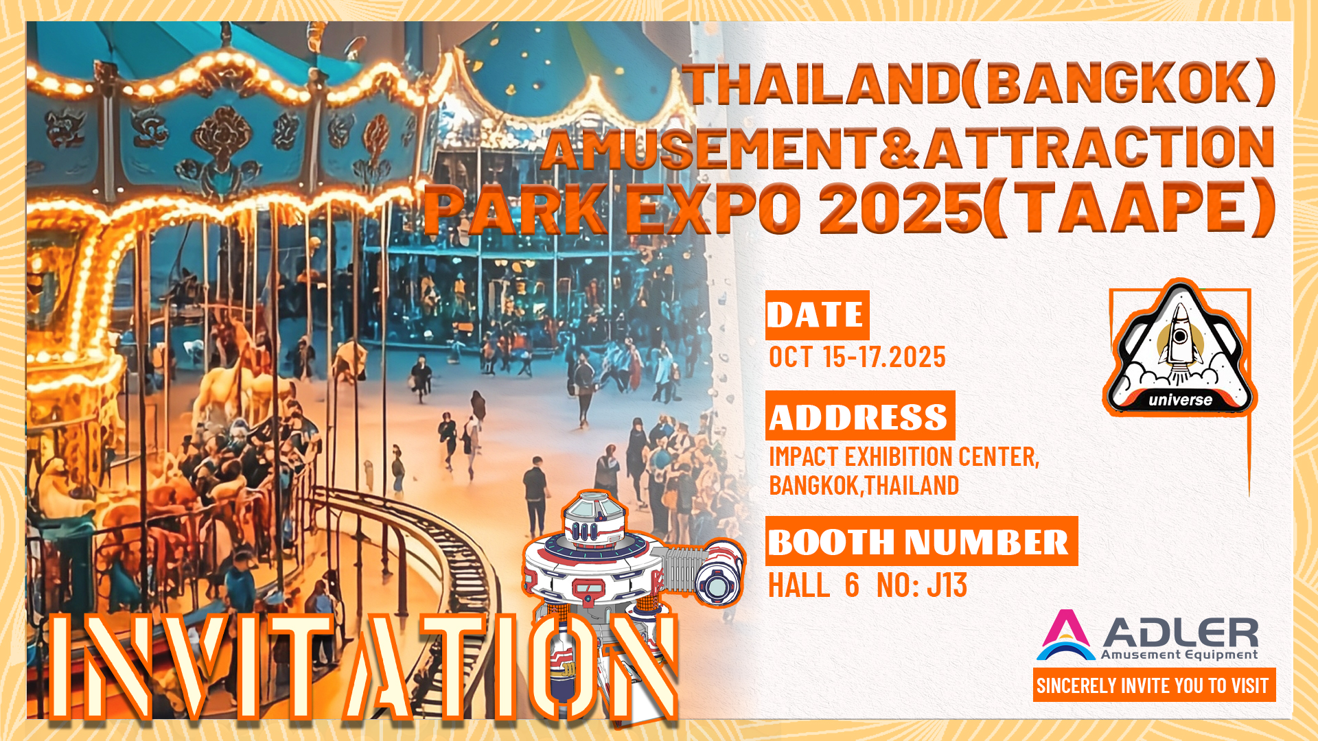 Adler Amusement shines at TAAPE Thailand 2025
