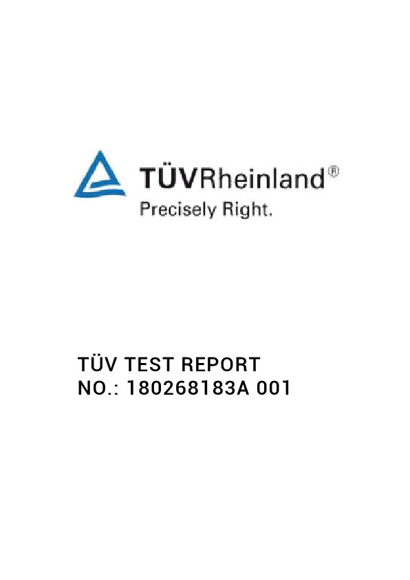 TÜV Test Report 